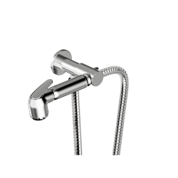ХИГИЕНЕН ДУШ - ХРОМИРАН МЕСИНГ+ABS- КОМПЛЕКТ С КРАН ДЪРЖАЧ ELS-1F0148 1/2CU HL-JF23