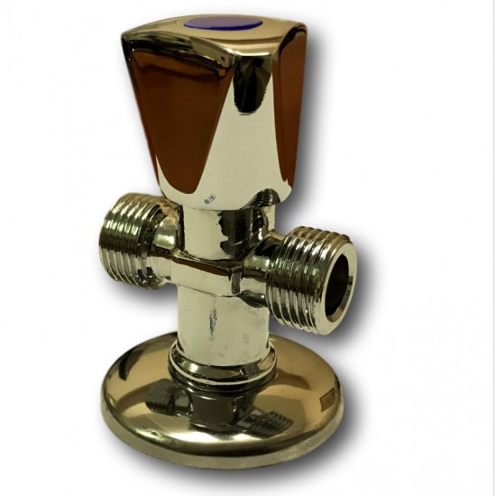 ЪГЛОВ КРАН ДВУПЪТЕН 1/2"х1/2"х1/2" ELS333