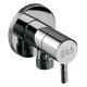 ЪГЛОВ КРАН С КЕРАМИЧЕН МЕХАНИЗЪМ 1/2" х 3/4"  ELS-1001