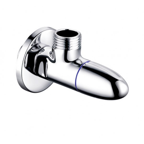ЪГЛОВ КРАН С КЕРАМИЧЕН МЕХАНИЗЪМ СИН 1/2" х 3/8"  ELS-1076