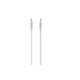 АУДИО КАБЕЛ AUX 3.5MM 1M БЯЛ LS-Y02