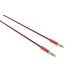 АУДИО КАБЕЛ AUX 3.5MM 1M ЧЕРВЕН LS-Y01