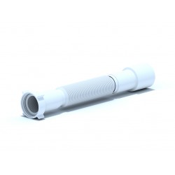 ГЪВКАВА ВРЪЗКА ЗА СИФОН С PVC ГАЙКА 1 1/2" x 40/50     K106