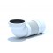 ГОФРИРАНА ВРЪЗКА ЗА WC 90° ЪГЛОВA 265-450mm PVC ТРЪБА    K712R