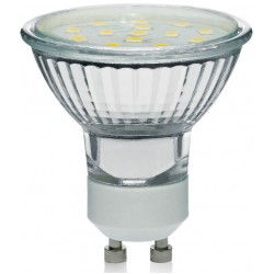 GU10 LED 3W 250LM 2700K SMD СТЪКЛО