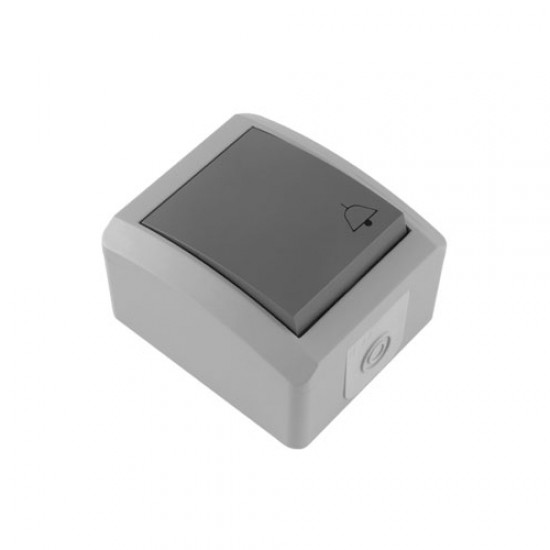 КЛЮЧ ЗВЪНЕЦ IP44 СИВ 10A/250V (12.23.030)