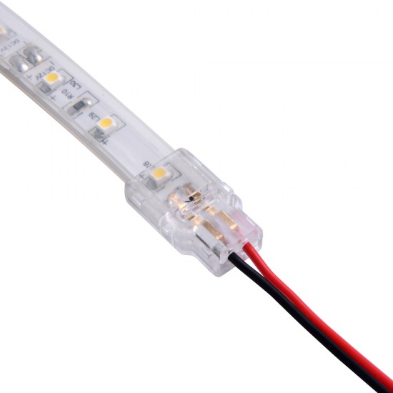 КОНЕКТОР ЗА LED ЛЕНТА КЪМ КАБЕЛ 10ММ IP66 ELS-FSN10XB-2W (опаковка 10бр.)