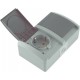КОНТАКТ IP44 ДВОЕН ДВУПОЛЮСЕН С ПОЛИКАРБОНАТНА СЪРЦЕВИНА СИВ 16A/250V (12.23.053)