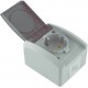 КОНТАКТ IP44 ЕДИНИЧЕН ДВУПОЛЮСЕН С ПОЛИКАРБОНАТНА СЪРЦЕВИНА СИВ 16A/250V (12.23.051)
