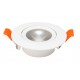 ЛУНИЧКА ЗА ВГРАЖДАНЕ 3CCT LED 6W 230V 450LM 3000K/4000К/6500К SMD  IP20 БЯЛА