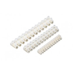 ЛУСТЪР КЛЕМА PP 3А/380V ТИП U БЯЛА ELS-2.5mm² (СТЕК 10бр.)