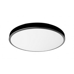 ПЛАФОНИЕРА LED 3CCT 24W 220-240V 2040 lm. 3000K/4000K/6500K ф334х52 IP44 ЧЕРЕН БОРД