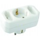 РАЗКЛОНИТЕЛ 3-KA 16А 250V БЯЛ ELS-RM01/01-2