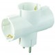РАЗКЛОНИТЕЛ 3-KA Т-ОБРАЗЕН 16А 250V БЯЛ ELS-RM1-01/03Т