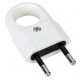 ЩЕПСЕЛ С УХО PC 10A 250V 2P БЯЛ ELS-602105