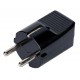 ЩЕПСЕЛ ШУКО PC 16A 250V 2P+E ЧЕРЕН ELS-602201