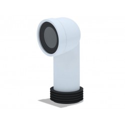 ТРЪБА PVC WC 90° ЪГЛОВА D110 303mm ЧУГУН ТРЪБА      W9228