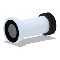 ТРЪБА PVC WC ПРАВА D110 255mm ЧУГУН ТРЪБА      W1238