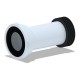 ТРЪБА PVC WC ПРАВА D110 255mm ЧУГУН ТРЪБА      W1238