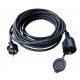 УДЪЛЖИТЕЛ ГУМИРАН + КУПЛУНГ С ПРЕДПАЗНА КАПАЧКА IP44 H05RR-F 3X1.5 5 M УДАРОУСТОЙЧИВ