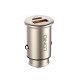 ЗАРЯДНО У-ВО ЗА АВТОМОБИЛ ЗА БЪРЗО ЗАРЕЖДАНЕ PORT USB-A + USB Type-C С КАБЕЛ USB Type-C PD+QC4.0 30W DC12-24V C506Q