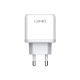 ЗАРЯДНО У-ВО ЗА БЪРЗО ЗАРЕЖДАНЕ PORT USB-A + USB Type-C С КАБЕЛ USB  type-C PD + QC3.0 45W 100-240V A2526C